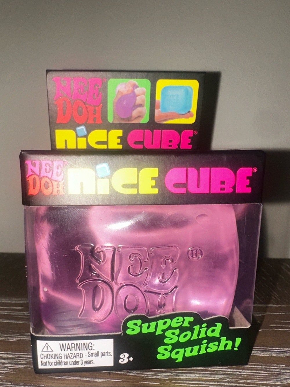 Authentic Schylling Needoh Nice Cube Purple rare hard to find squishy viral